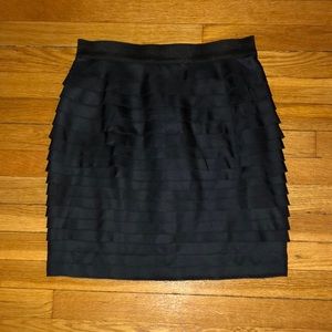 3.1 Phillip Lin Black Pleated Mini Skirt